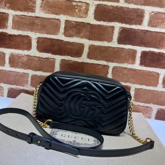 Gucci GG Marmont SM Camera Shoulderbag Bag - Picture 3 of 8